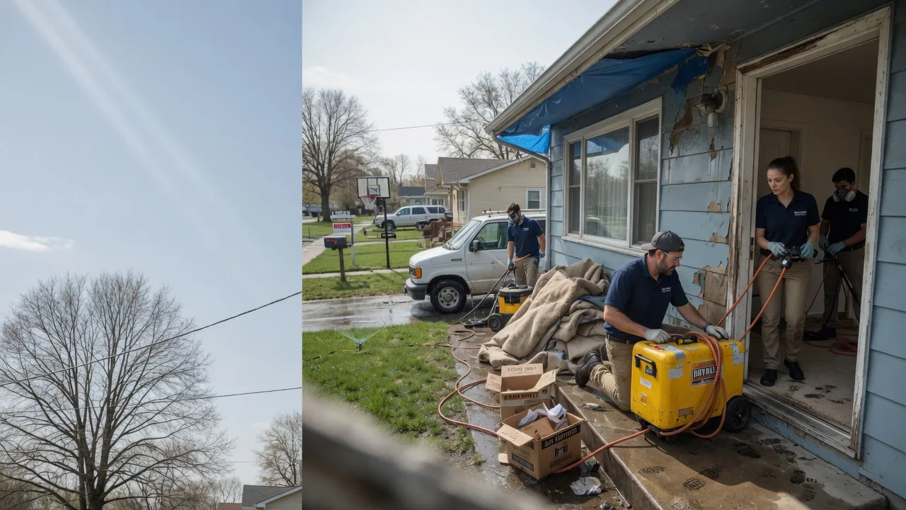 Basement Flood Cleanup in Richmond, KS near me